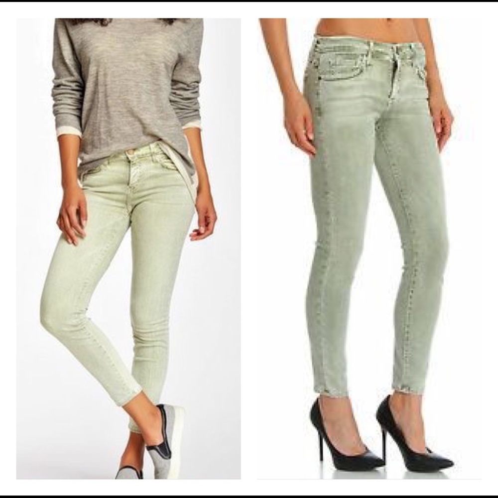 Current/Elliott The Stiletto in Bleach Out Army